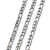 304 Stainless Steel Chain NK Chain 3:1 & 1:1 Bracelet Anklet Necklace Ornament Chain