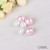 Imitation pearl beads accessories DIY fake pearls two pearl pearl pearl hole layout