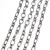 304 Stainless Steel Chain 1.2 Embossed Mother Chain Bracelet Anklet Necklace Ornament Chain Accessories