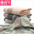 Cotton gauze towel plain dark Plaid towel adult male and female couples increase thickening