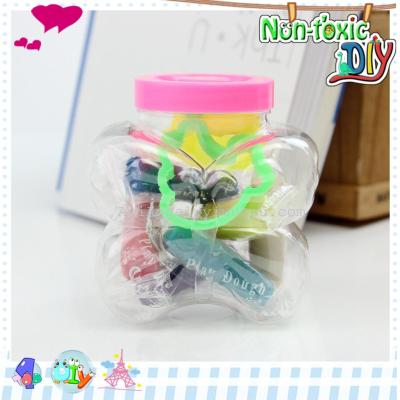 Small butterfly DIY creative environmental protection non-toxic 3D color clay plasticine