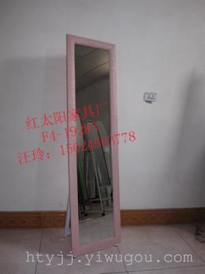 Solid wood floor mirror, mirror, mirror mirror European fashion color.1