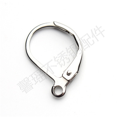 Stainless Steel French Hook European Hook Ear Hook French Clip D Buckle