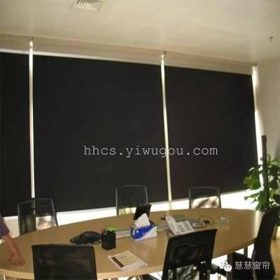 Blackout Customized UV-Proof Full Shading Foam White Balcony Office Office Shutter Curtain Finished Product