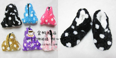 Foreign trade manufacturers spot winter warm floor shoes beibei velvet children with thickened floor boots.