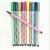 Barrel Striped Watercolor Pen Washable Watercolor Pen Children's Drawing Pen