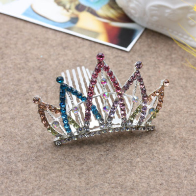 Children's Crown Hair Accessories Medium Princess Hair Plug Headdress Bride Hair Braiding Accessories