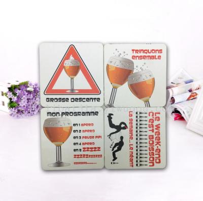 Environmental protection paper coasters