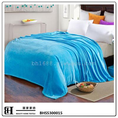 Super soft thick flannel Double Blanket multi-purpose outdoor nap blanket