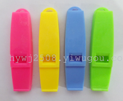 Multi color car whistle