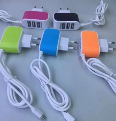 Usb charger crystal candy with cord charger cable charger