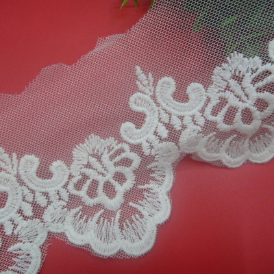 Lace accessories lace cotton embroidery water soluble barcode