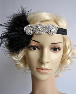 Manufacturers selling fashion handmade beaded headband with insert drill with hair belt