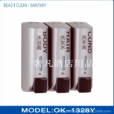 Zheng hao hotel products bathroom products series shampoo bottle shampoo box hotel soap dispenser