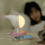 Creative USB Rechargeable Helicopter Small Night Lamp LED Intelligent Timing Atmosphere Baby Nursing Bedside