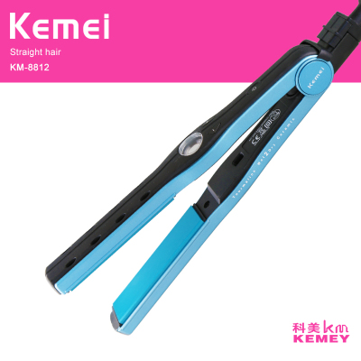 Supply beauty KM-8812 hair straightener curling iron factory outlet