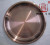 01 Disc Natural Color Stainless Steel round Plate Fruit Plate Meal Tray