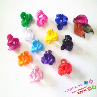 Manufacturers selling a variety of bright color plastic hairpin headdress Liu Haijia children