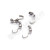 Stainless Steel Bead Chain Buckle Necklace Buckle with Hanging Bag Buckle DIY Accessories