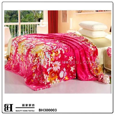 Thick flannel blanket sheet sofa cushion blanket travel air conditioning blanket knee