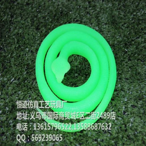 Soft Rubber Simulation Snake Soft Rubber Simulation Animal Rubber Snake Cobra Stall Supply Night Market Wholesale Internet Celebrity