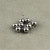 Stainless Steel Drilling Ball 2mm Steel Ball Beaded through Hole Bead Jewelry Necklace Accessories
