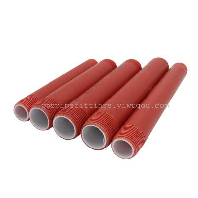 PP British standard red brown pipe fittings factory direct sales