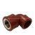 PP British standard red brown pipe fittings