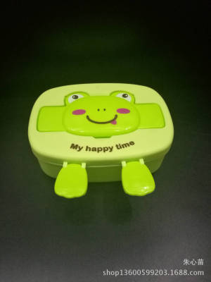 Wholesale all kinds of costume cartoon creative sealed thermal insulation lunch box students and children send spoon box
