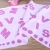 Cotton Printed Letter Towel