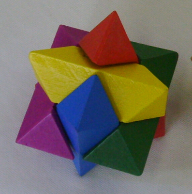 Kongming lock, octagonal ball.