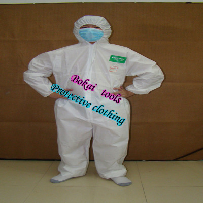 Disposable non-woven protective clothing/non-woven coverall/onesies/dust-clothing/painting clothing