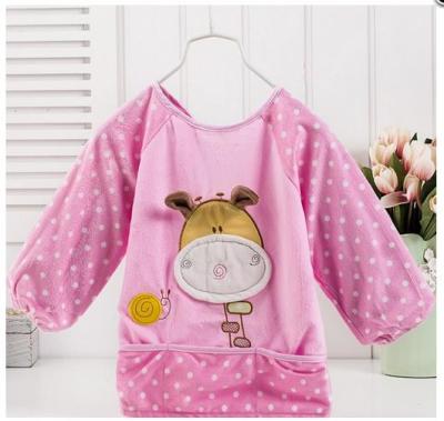 The new children's baby food and clothing clothing overclothes anti crystal cashmere winter anti dirty baby
