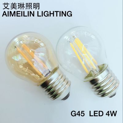 LED tungsten lamp filament lamp, LED bulb, LED bulb, G45 4W