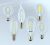 LED tungsten lamp filament lamp, LED bulb, LED bulb, G45 2W