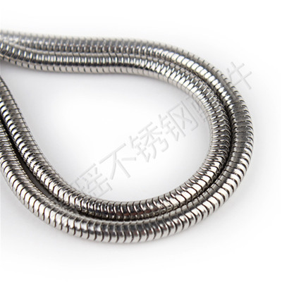 Stainless Steel Jewelry Accessories Soft Snake Chain