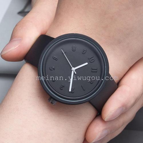 Taobao Hot Sale Denim Korean Student Belt Watch Wholesale