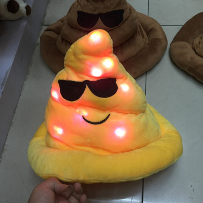 Emoji luminous cap hat new hat poo face