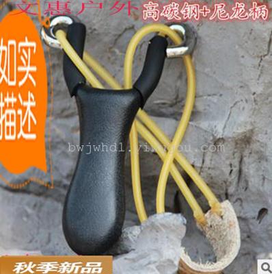 Wholesale outdoor non stainless steel carbon steel hornet Global Hawk slingshot