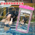 Mobile phone waterproof bag transparent touch screen waterproof bag fluorescent Mobile phone waterproof cover waterproof bag luminous