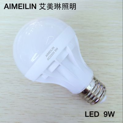 LED bulb LED bulb LED full plastic ball 9W