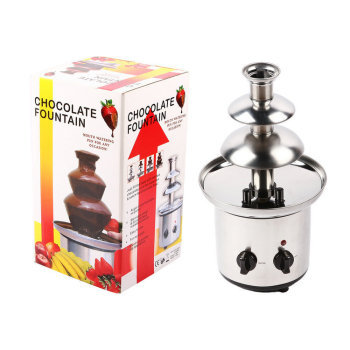 Large Diy Chocolate Mixer Fountain Waterfall Stew Pot Plasma Thawing Machine Automatic Melting Tower