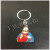 Religious Keychain Zinc Alloy Material Dripping Keychain Single Row Religious Series Dripping Keychain Can Be Customized