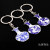 Key ring 2 blue and white porcelain gifts wholesale Foreign Affairs abroad small gifts Chinese style small gifts