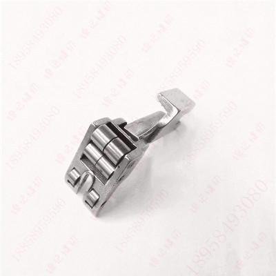 High speed sewing machine roller presser foot, wrinkle free, smooth, thick leather, bags, gloves