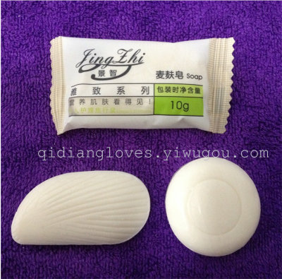 Hotel guest room soap disposable supplies round scallop-shaped square VIP dedicated exports to Africa Kenya