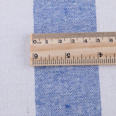 The polyester material of fabric Ramie cotton is made