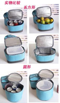 New Thickened Thermal Insulation Bag Large Picnic Bag Fresh Lunch Bag Thermal Insulation Cooler Bag Fresh-Keeping Bag