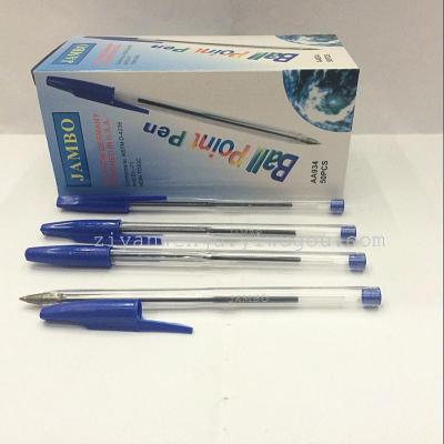 Simple Ballpoint Pen Foreign Trade Ballpoint Pen Semicircle Rod Ballpoint Pen