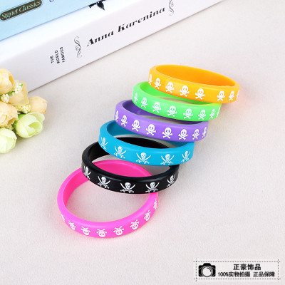 SPORTS BRACELET Silicone Bracelet Wristband Bracelet Wristband Bracelet lovers and fluorescence